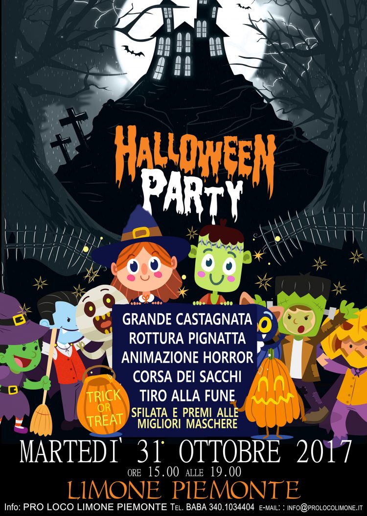 A Limone grande festa di Halloween A Limone grande festa di Halloween