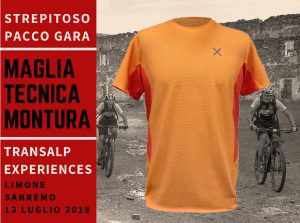 pacco gara transalp 2019 maglia Montura